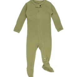 Organic Thermal 2-Way Zipper Footie