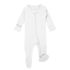 Organic 2-Way Zipper Baby Footie