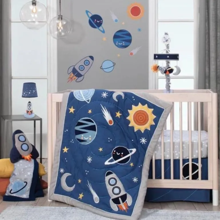 4-piece Crib Bedding Set