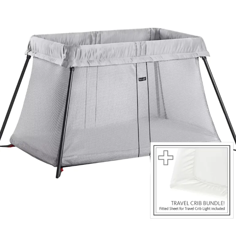 Play Yard Light Bundle With Fitted Sheet