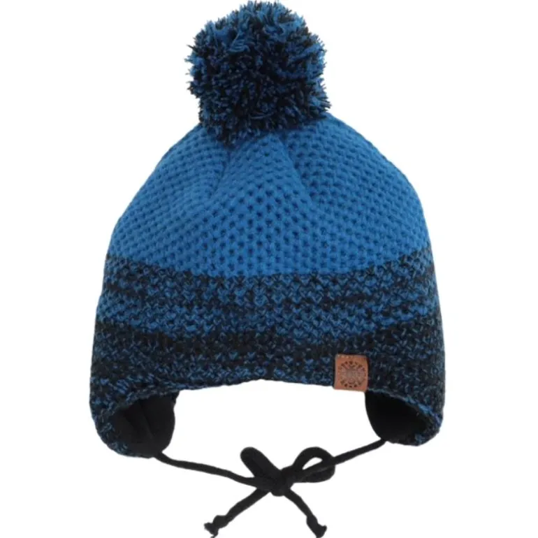 Pom Pom Two Tone Winter Hat