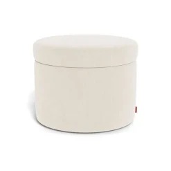 Round Storage Ottoman