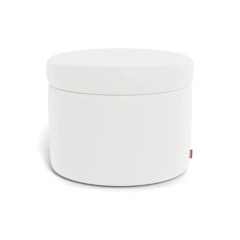 Round Storage Ottoman
