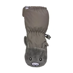 Sherpa Animal Full-Zipped Mittens - Infants
