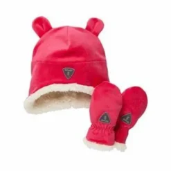 Sherpa Toque and Mittens Set