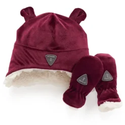 Sherpa Toque and Mittens Set