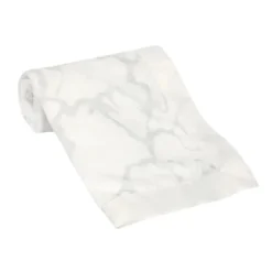Signature Gray Marble Baby Blanket