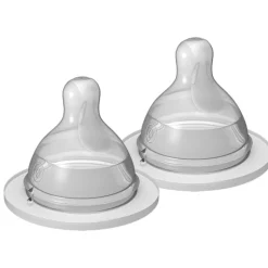 Silicone Bottle Nipples - 4 Pack