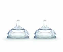 Silicone Nipples Med Flow 3-6m
