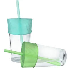Silicone Straw Lid - 2 Pack