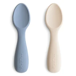 Silicone Toddler Starter Spoons 2-Pack