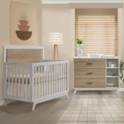 Sissi Convertible Crib + 3 Drawer Combo Dresser Set
