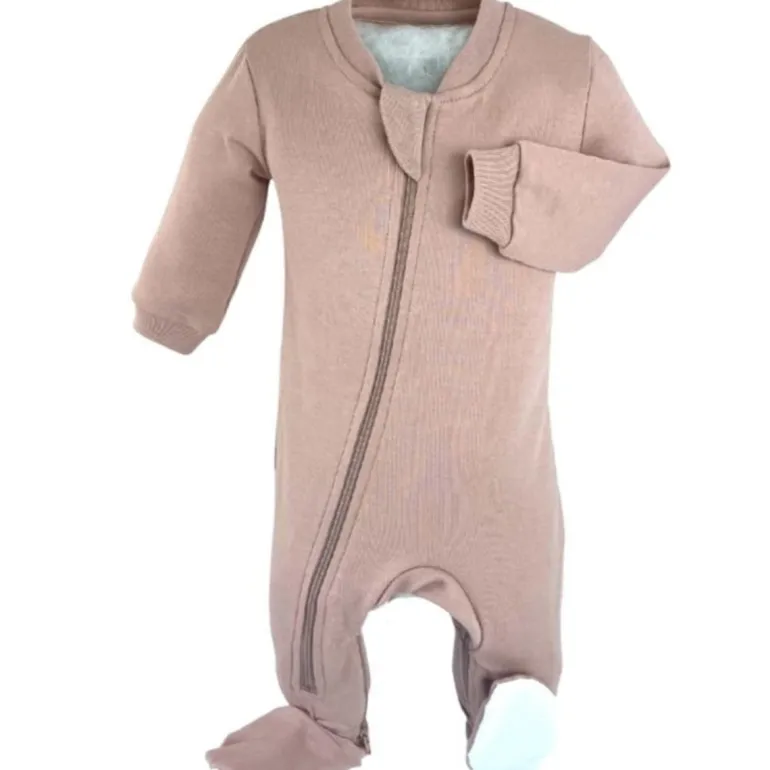 Solid Organic Footed Sleepers