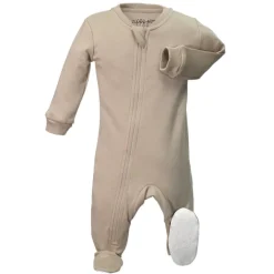 Solid Organic Footed Sleepers