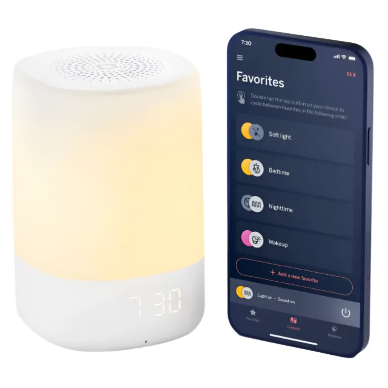 Sound Machine & Night Light - White