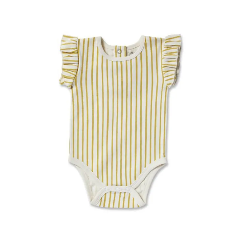 Stripes Away Short Sleeve One-Piece