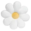 Sweet Daisy White Flower Decorative Pillow