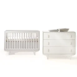 Tate Convertible Crib & 3-Drawer Dresser Combo