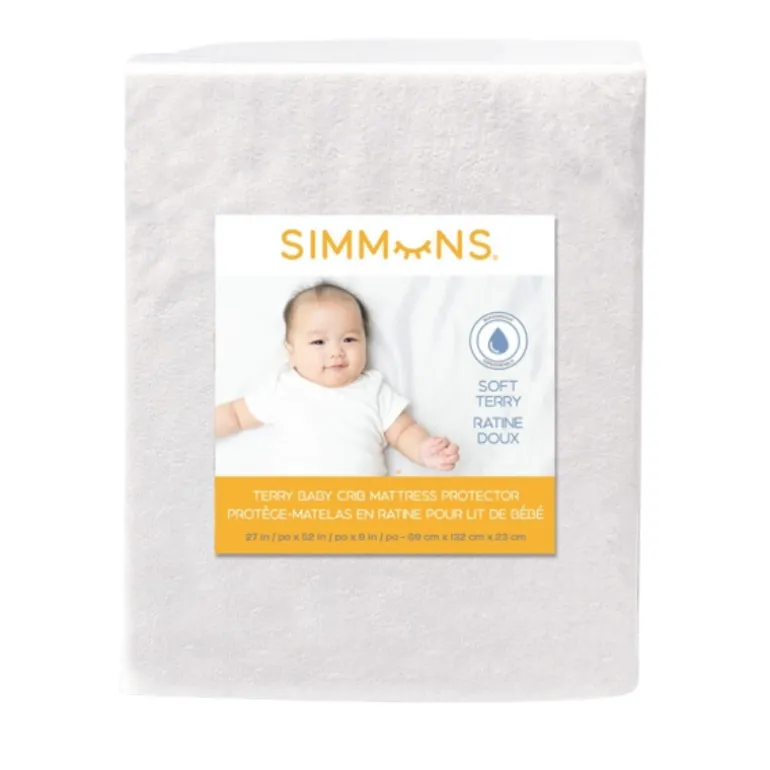 Terry Crib Mattress Protector