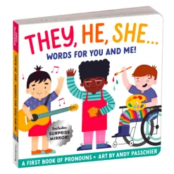 They, He, She: Words for You and Me Board Book