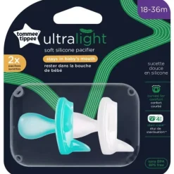 Ultra-Light Silicone Pacifier - 2 Pack
