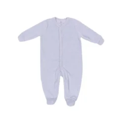 Velour Sleeper with Snaps