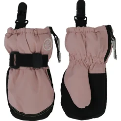 Zipper Mittens with Clips